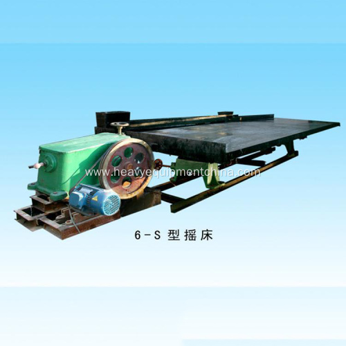 Shaking Table For Chromite Ore Processing Plant